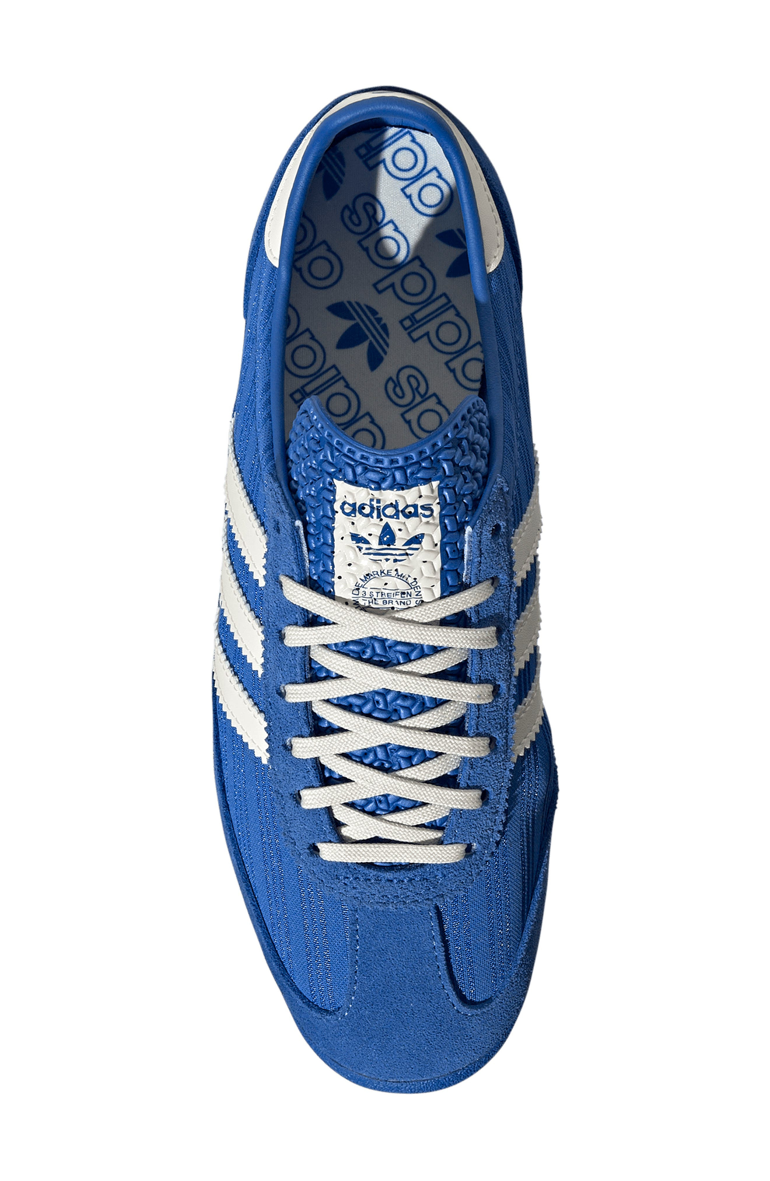 adidas SL 72 Sneaker in Blue/Cream White/Gum at Nordstrom - 4