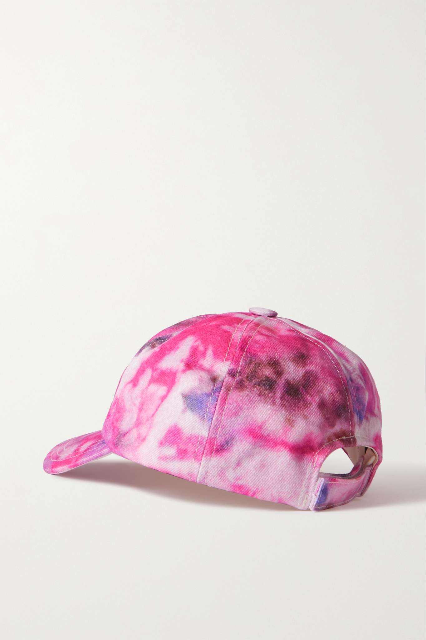 Tyron embroidered tie-dyed cotton baseball cap - 3
