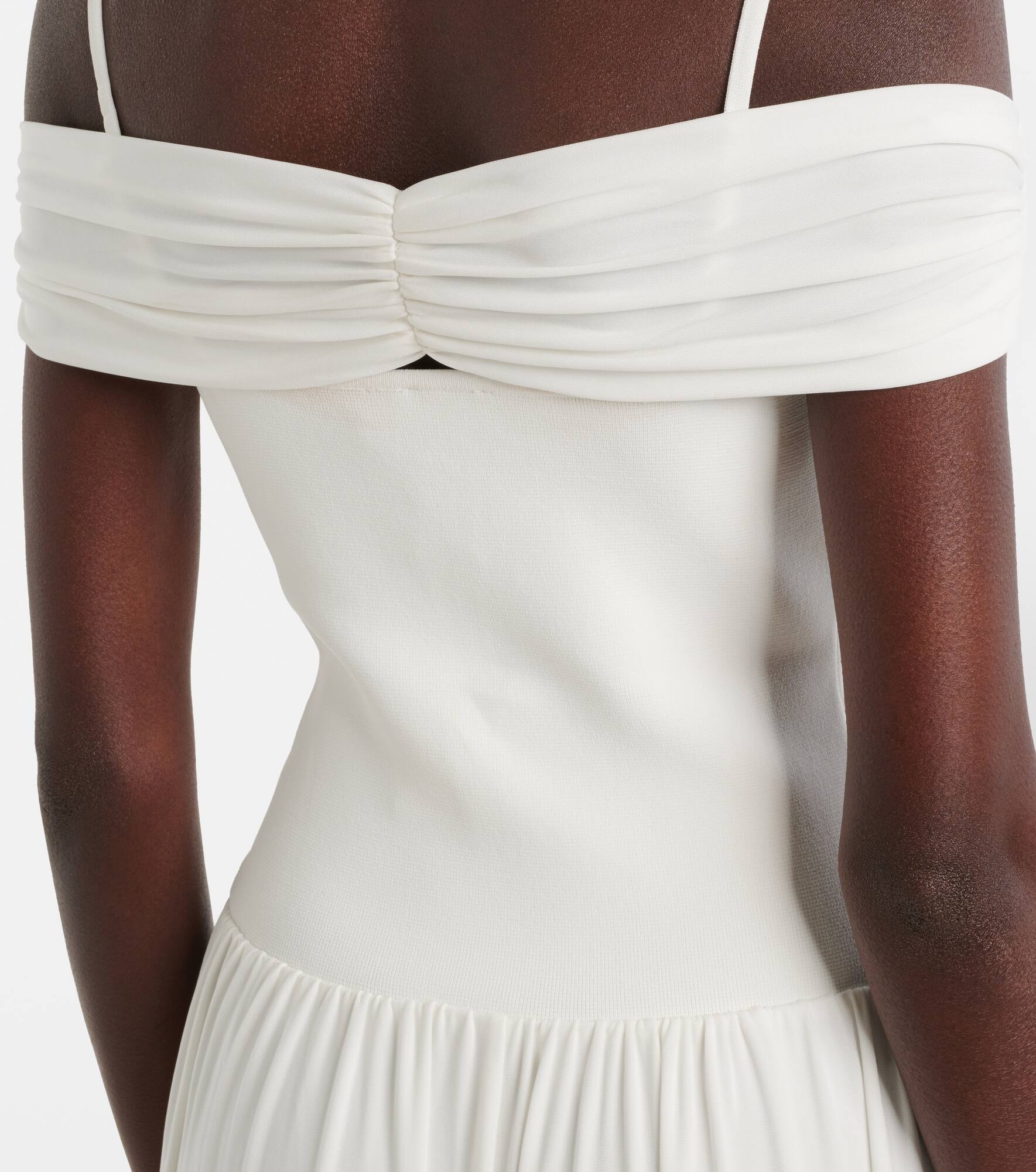 Amarantha draped jersey maxi dress - 6