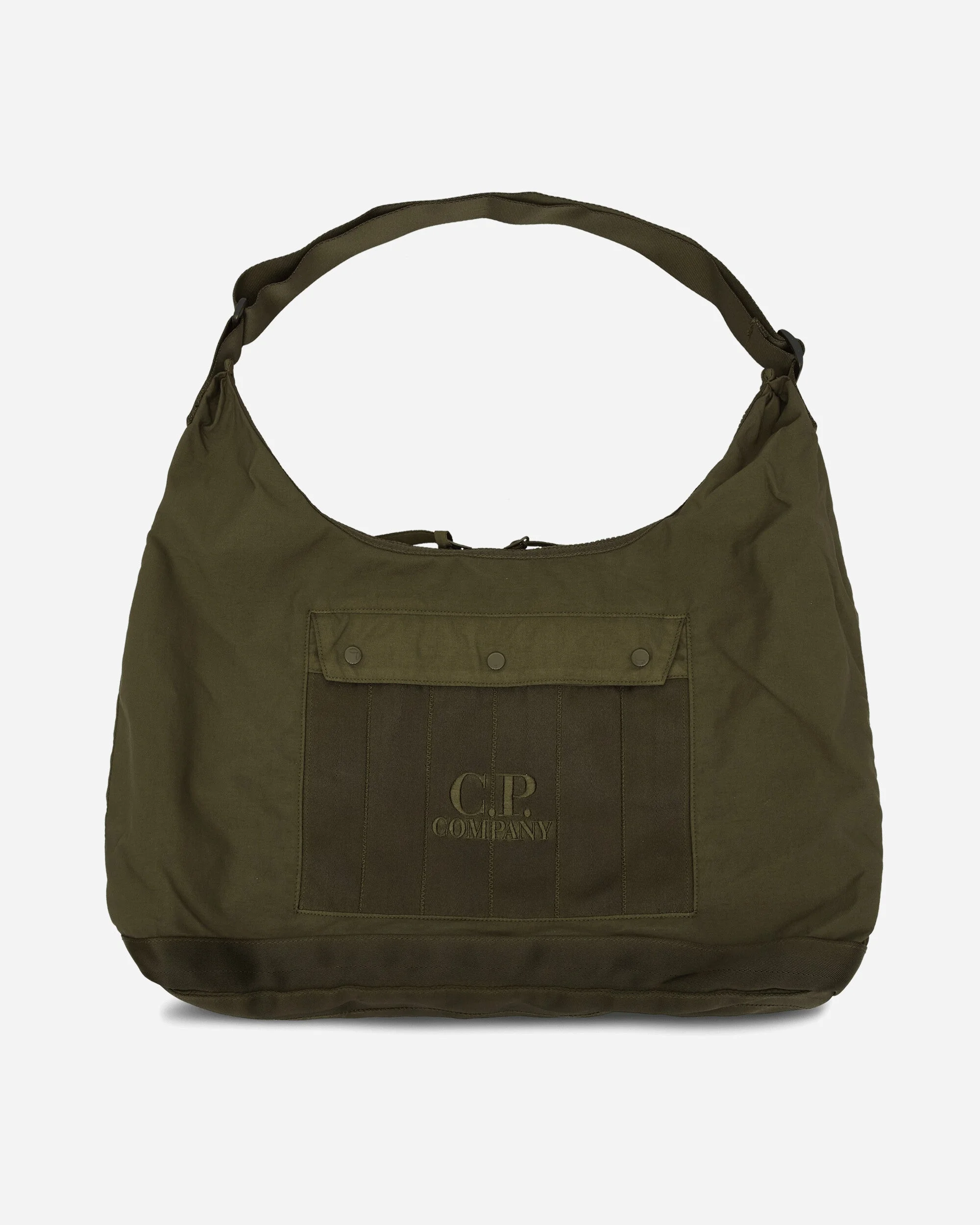 Herringbone Mixed Carry Bag Ivy Green - 1
