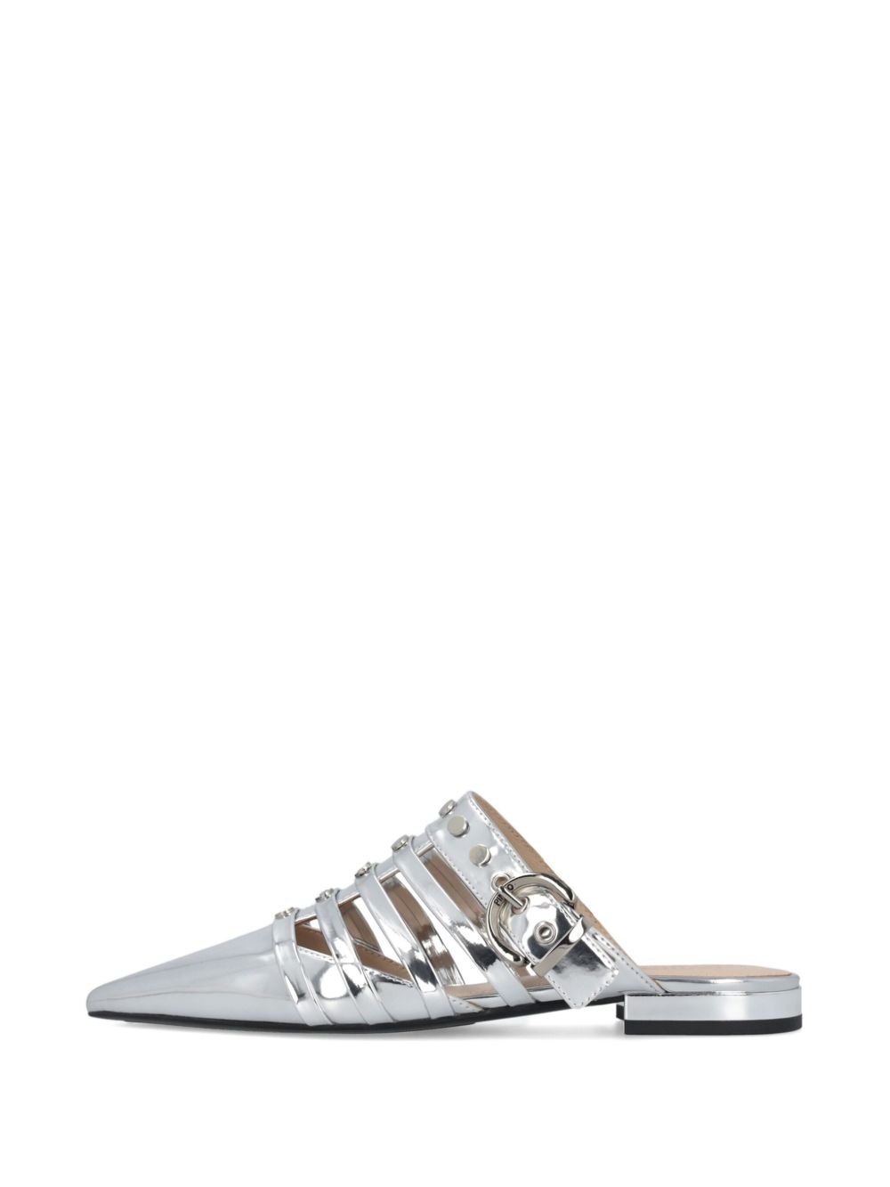 leather mules - 6