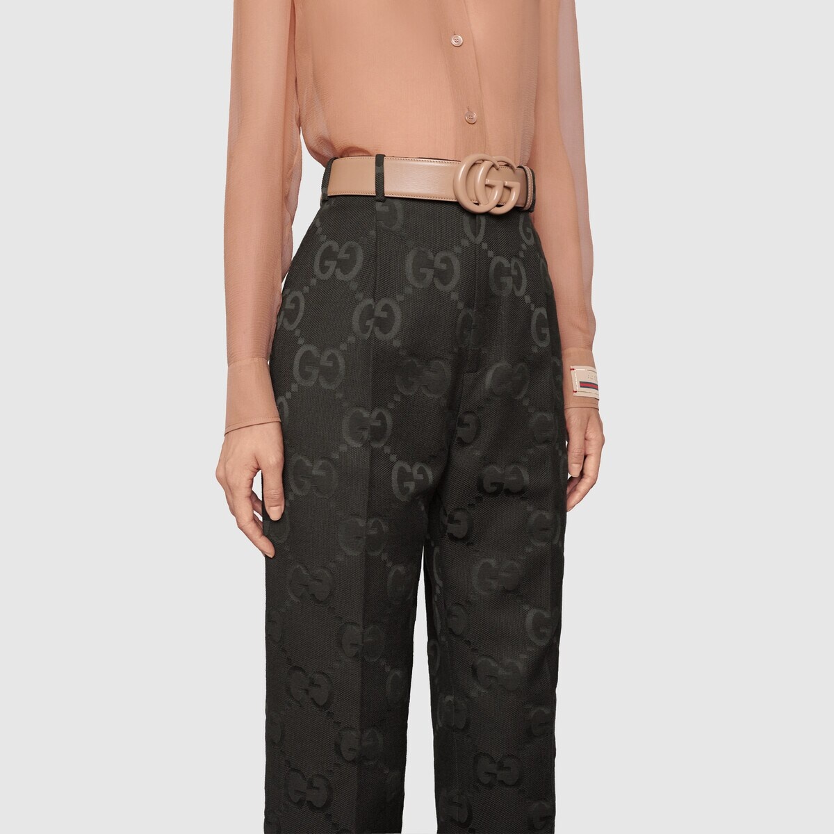 GG Marmont wide belt - 4