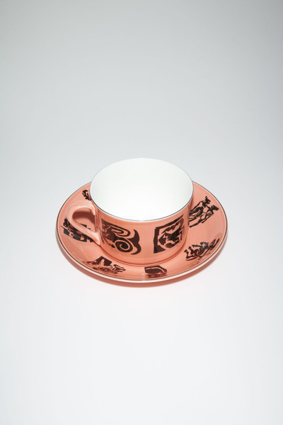 Acne Studios Horoscope Tea Cup Set - Orange outlook