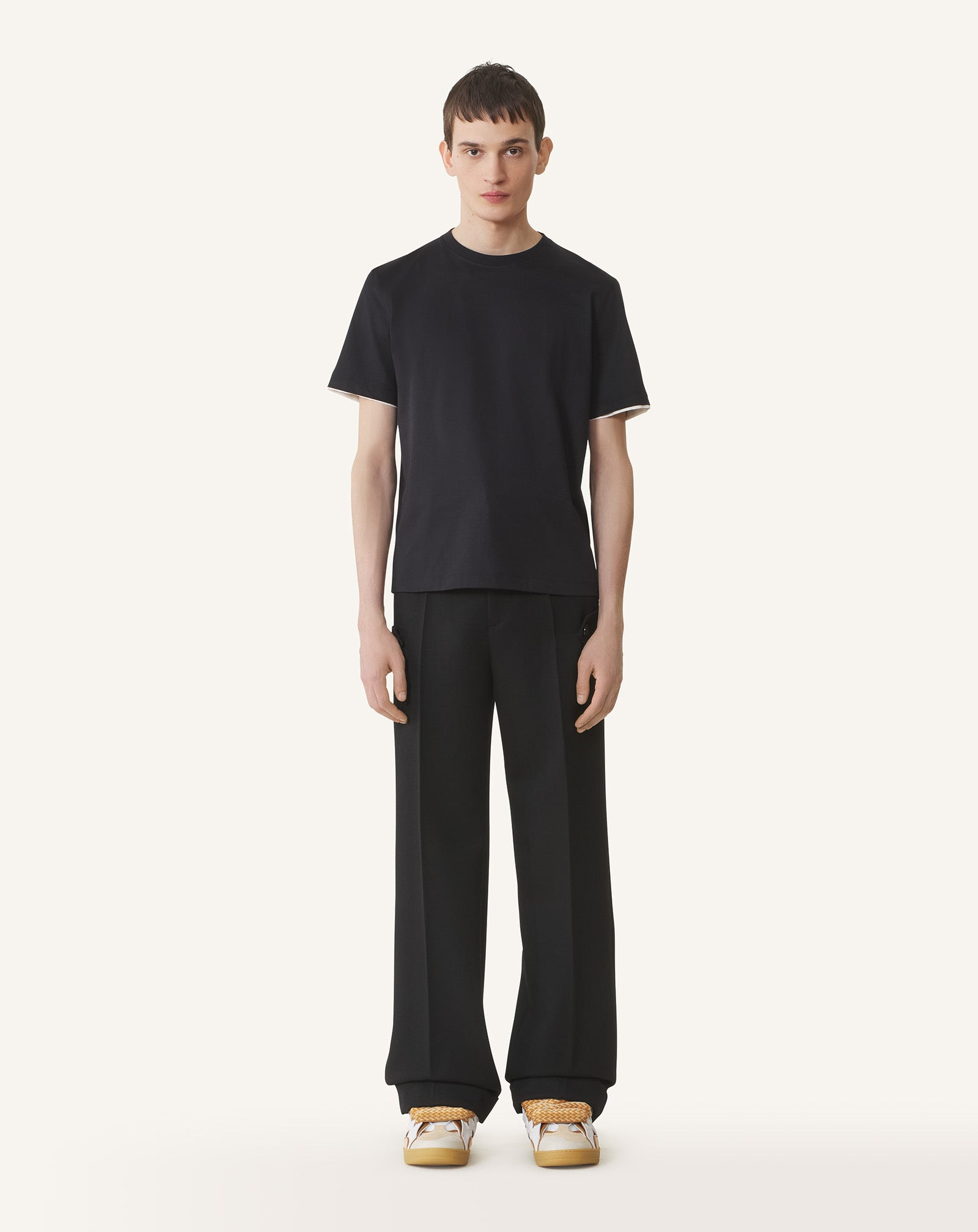 SILK DETAIL T-SHIRT - 2