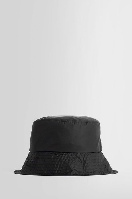 Moncler women's black logo bucket hat - 3