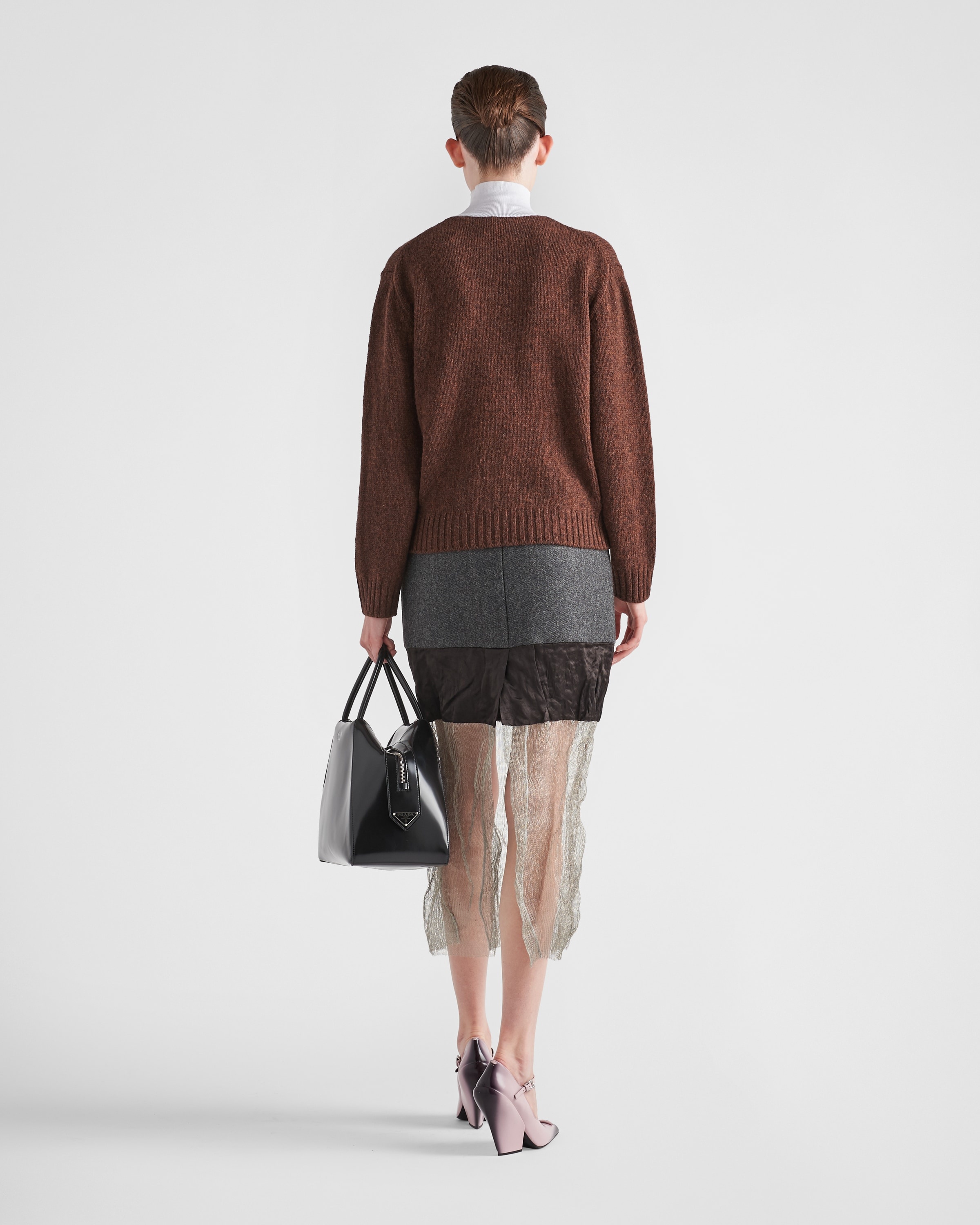 Cashmere and wool turtleneck sweater - 5
