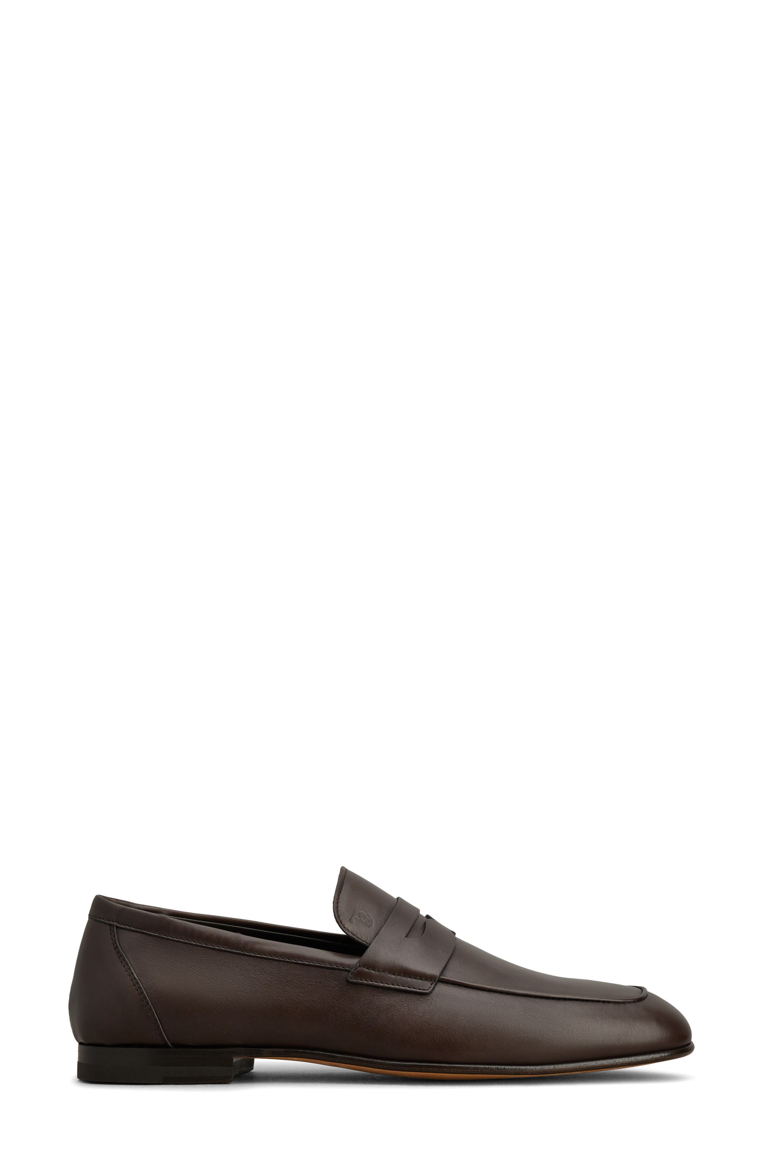 Tod's Deconstructed Penny Loafer in Cioccolato at Nordstrom - 2