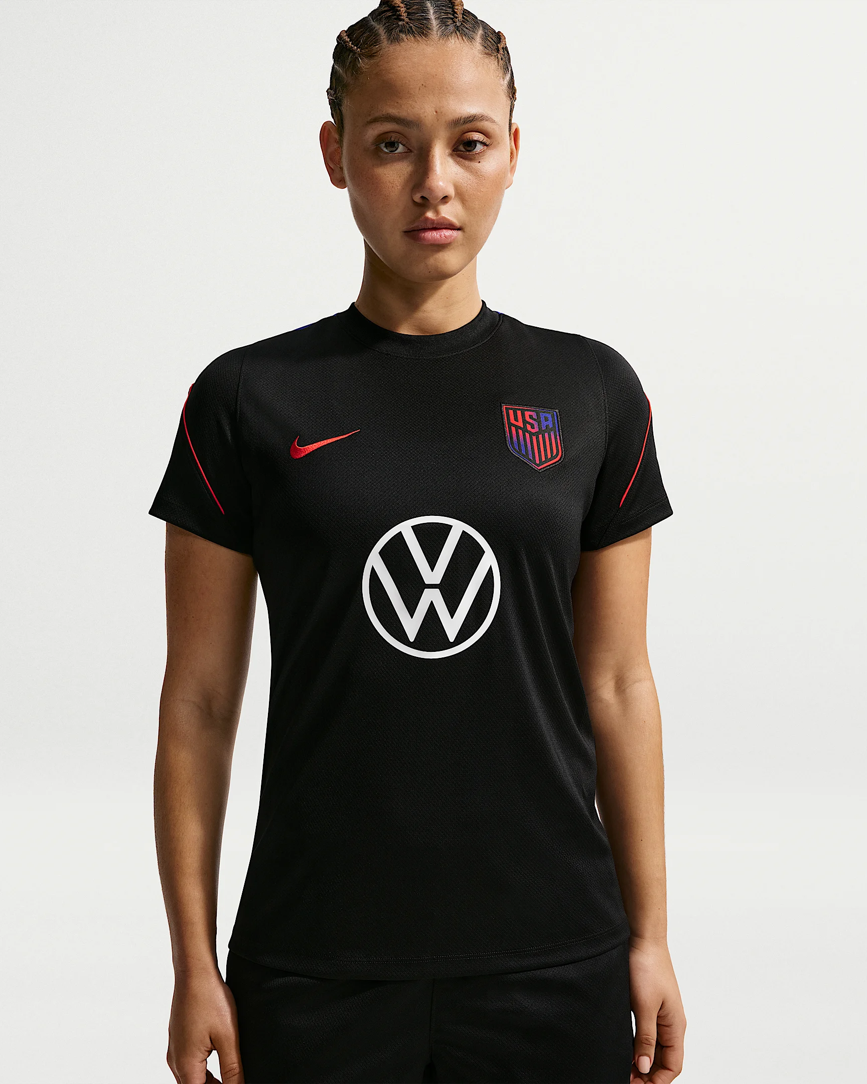 USMNT Strike Women's Nike Soccer Dri-FIT Short-Sleeve Top - 1