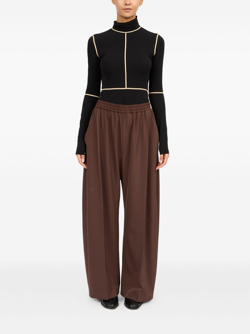 MM6 Maison Margiela stretch-design track pants outlook