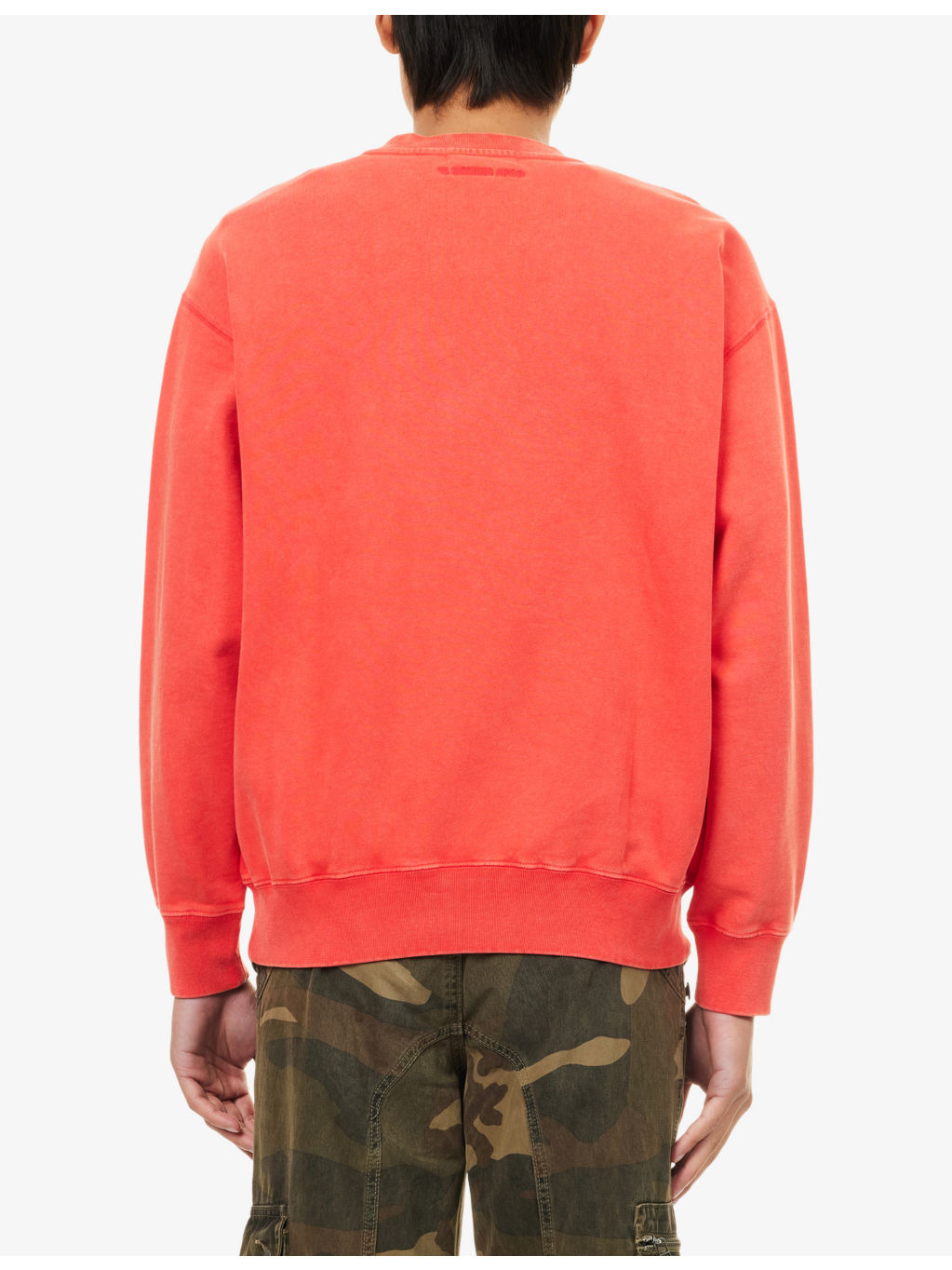 One Point Brand-Embroidered Cotton-Jersey Sweatshirt - 4
