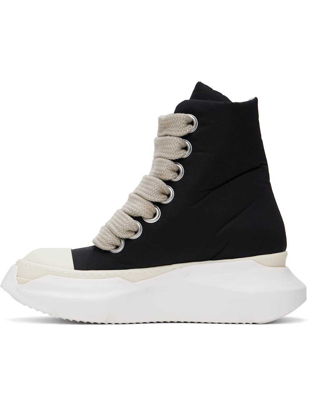 Black Porterville Jumbo Laced Abstract Sneakers - 3