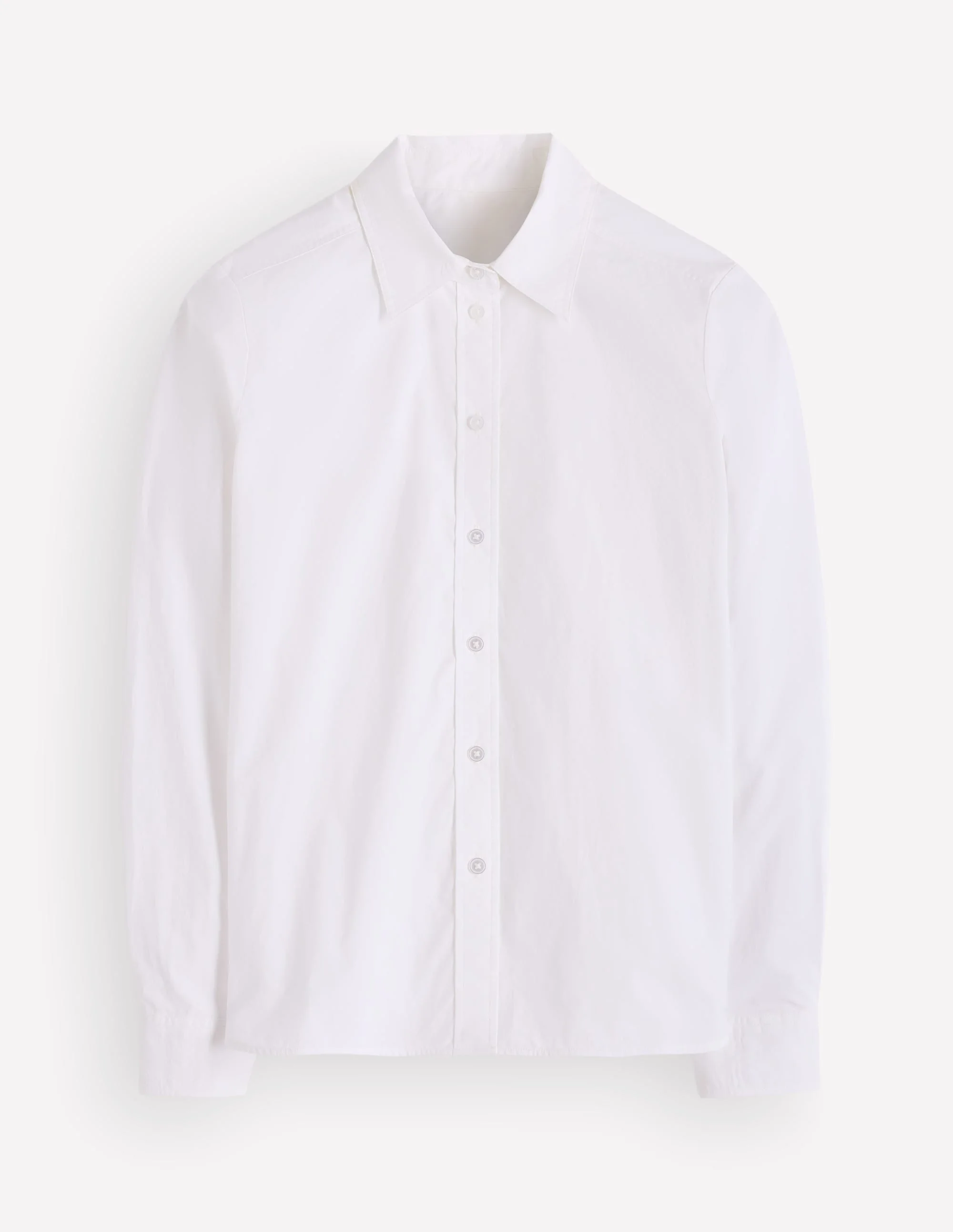 The New Sienna Cotton Shirt-White - 1
