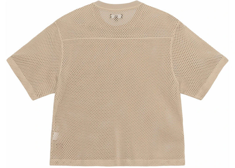 Stüssy Stussy Mesh Jersey Crew Natural outlook