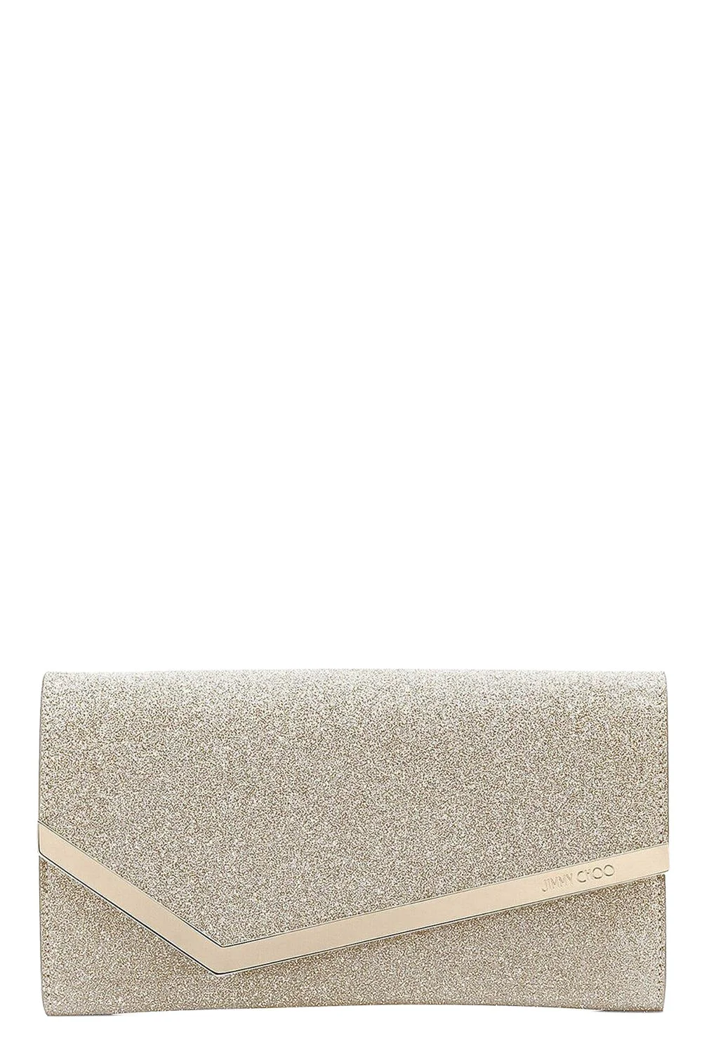 Emmie Glitter Clutch - Platinum Ice - 1