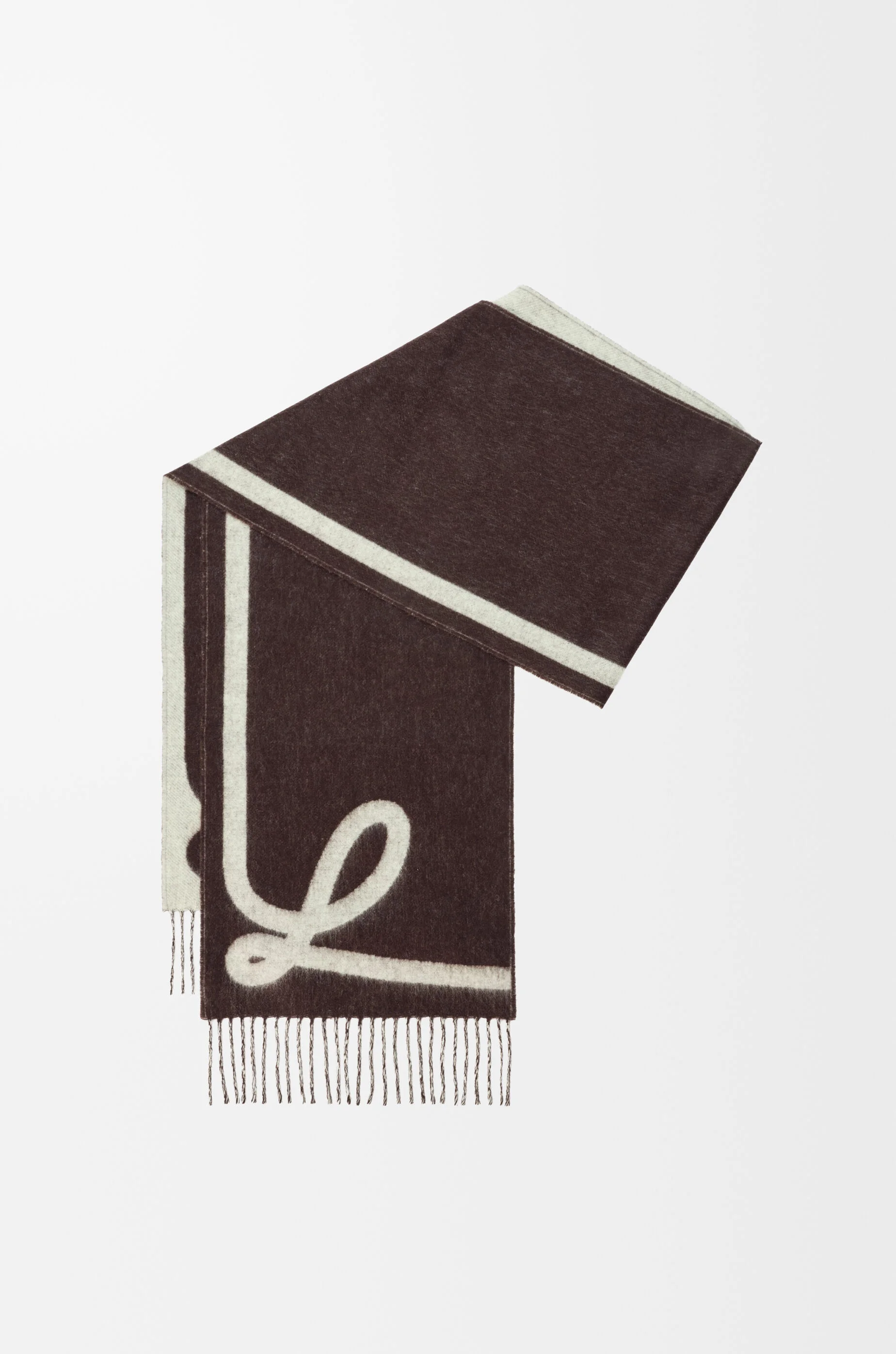 Scarf in wool and cashmere - 1