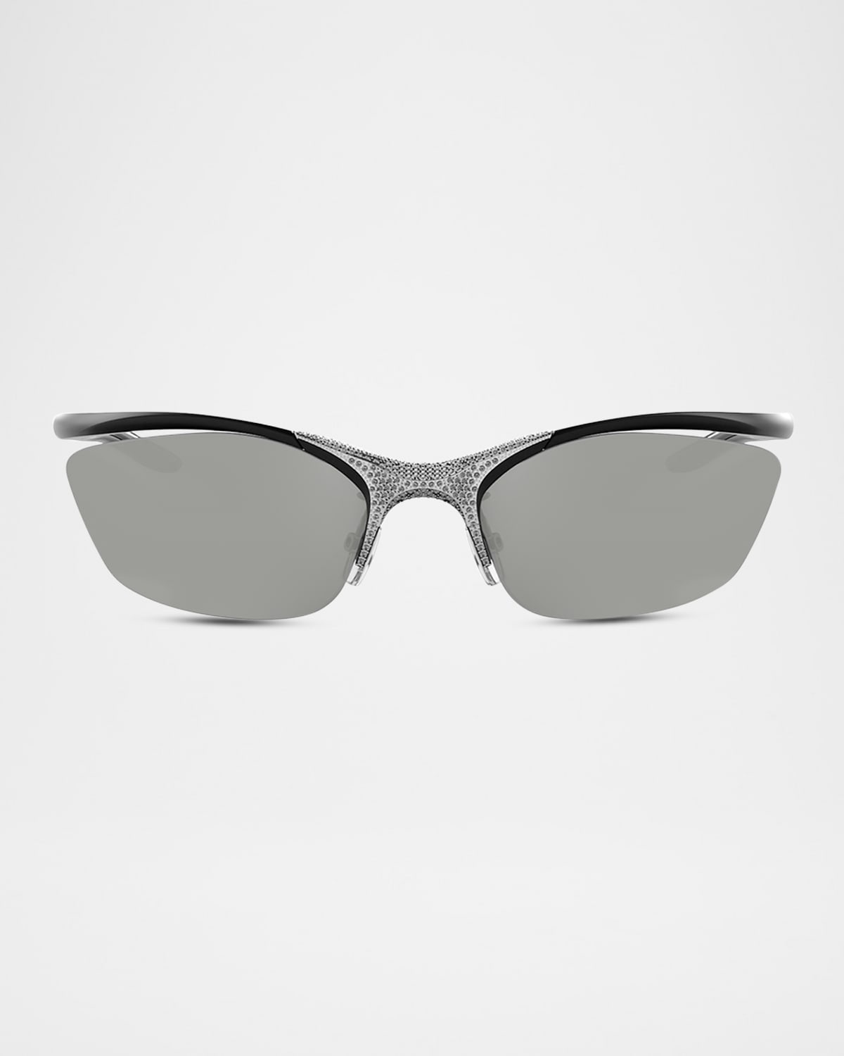 Signature Crystal Cat-Eye Sunglasses - 1