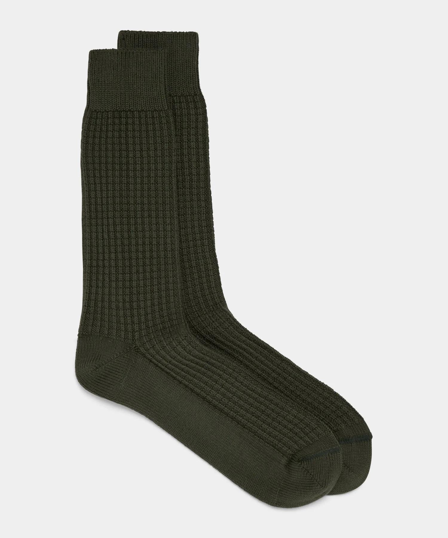 Cotton Waffle Sock - 1
