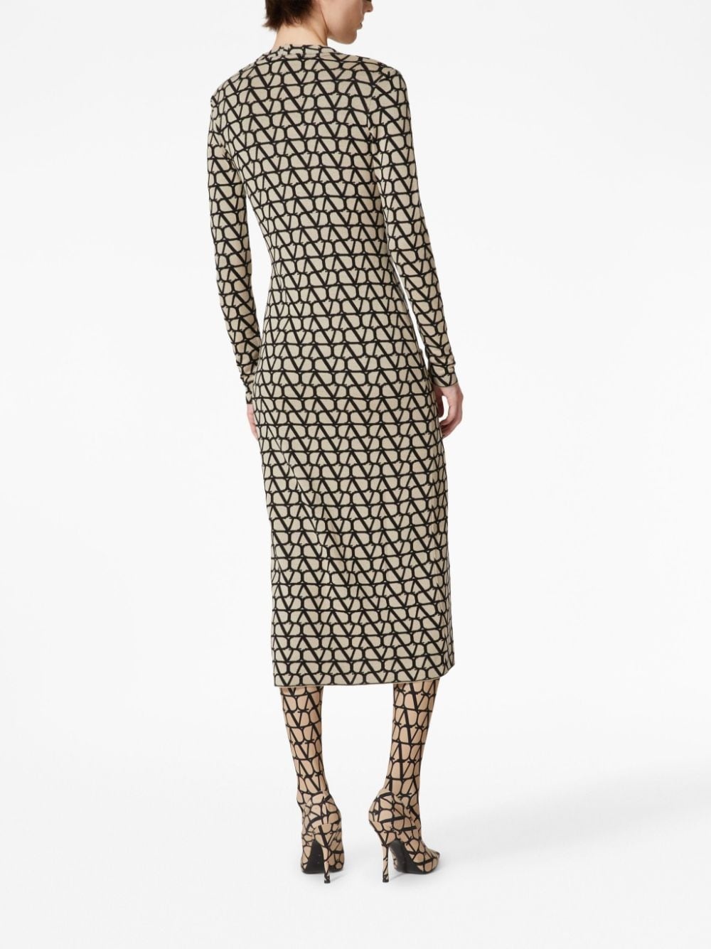 Toile Iconographe virgin wool dress - 4