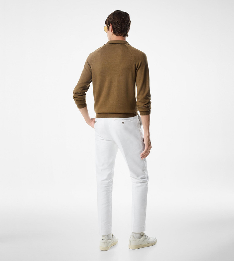 COTTON SATIN CHINO 3
