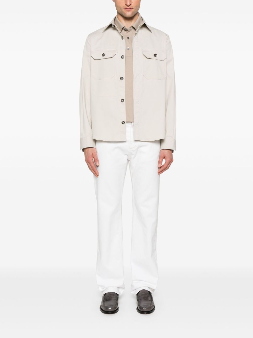 stretch-cotton shirt - 2