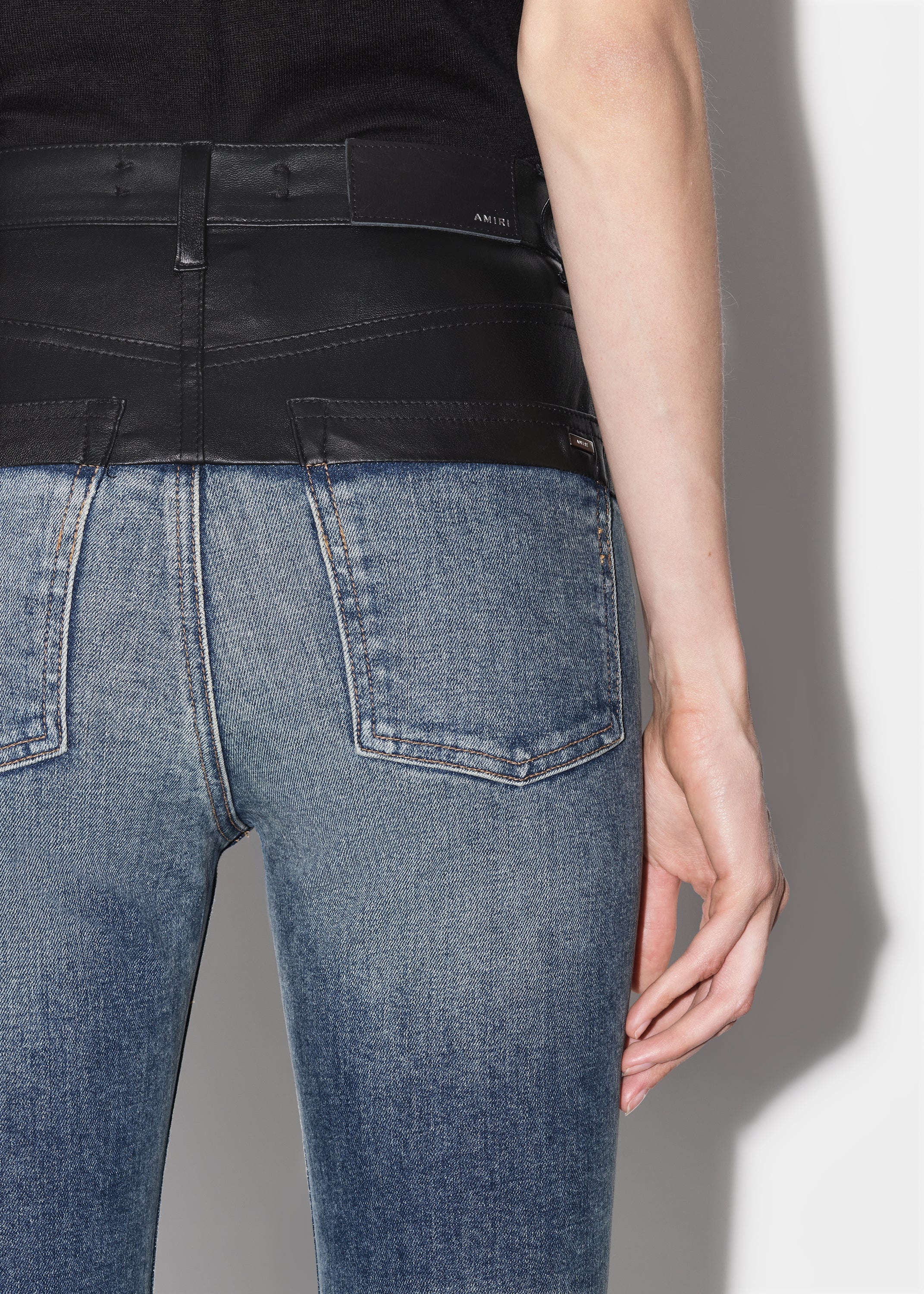 HYBRID SKINNY W/ LEATHER - 7