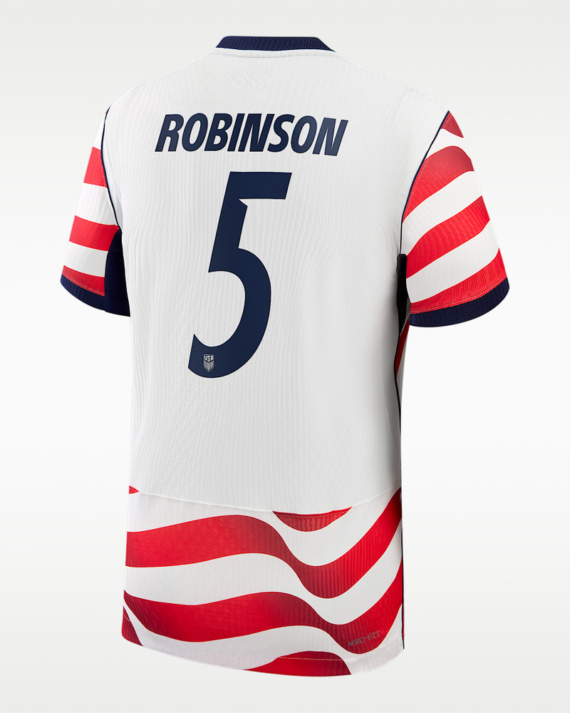 Antonee Robinson USMNT 2026 Match Home Men's Nike Aero-FIT Soccer Jersey 1