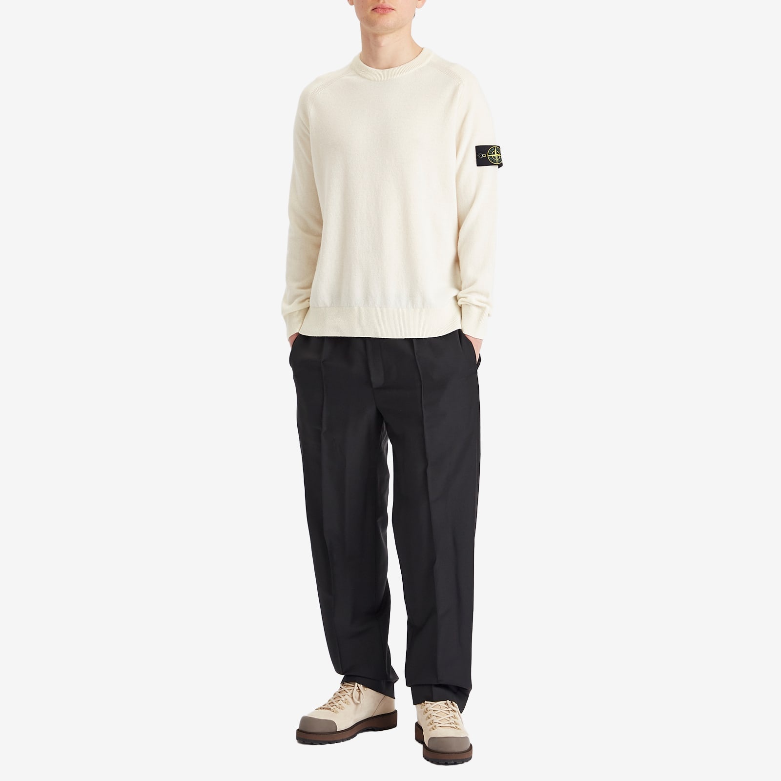 Stone Island Geelong Wool Crew Neck Jumper - 4