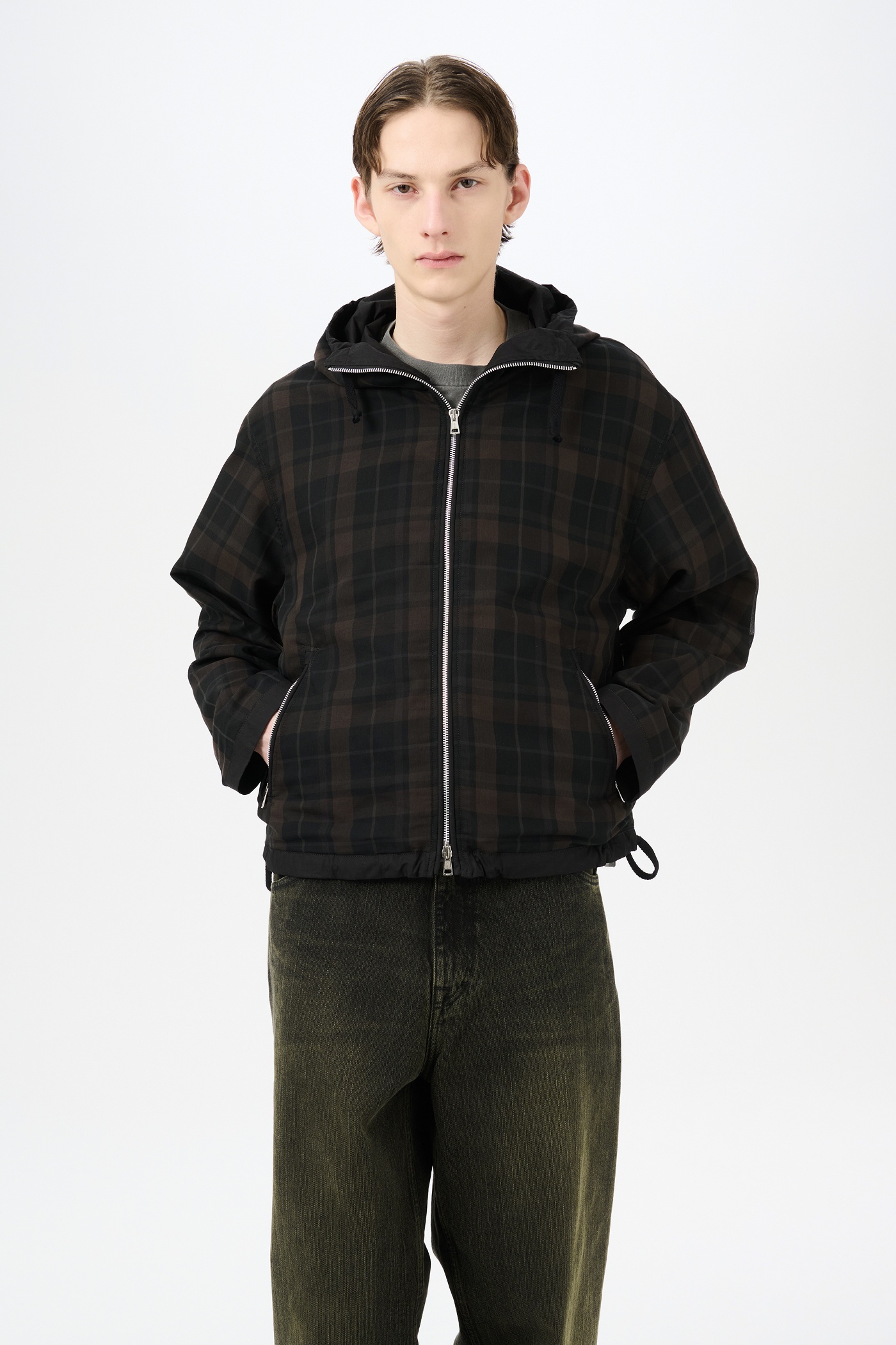 Riviera Jacket Black Shadow Check - 3