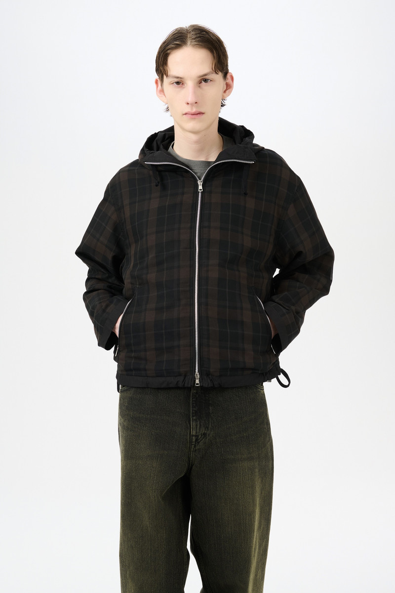 Riviera Jacket Black Shadow Check 3