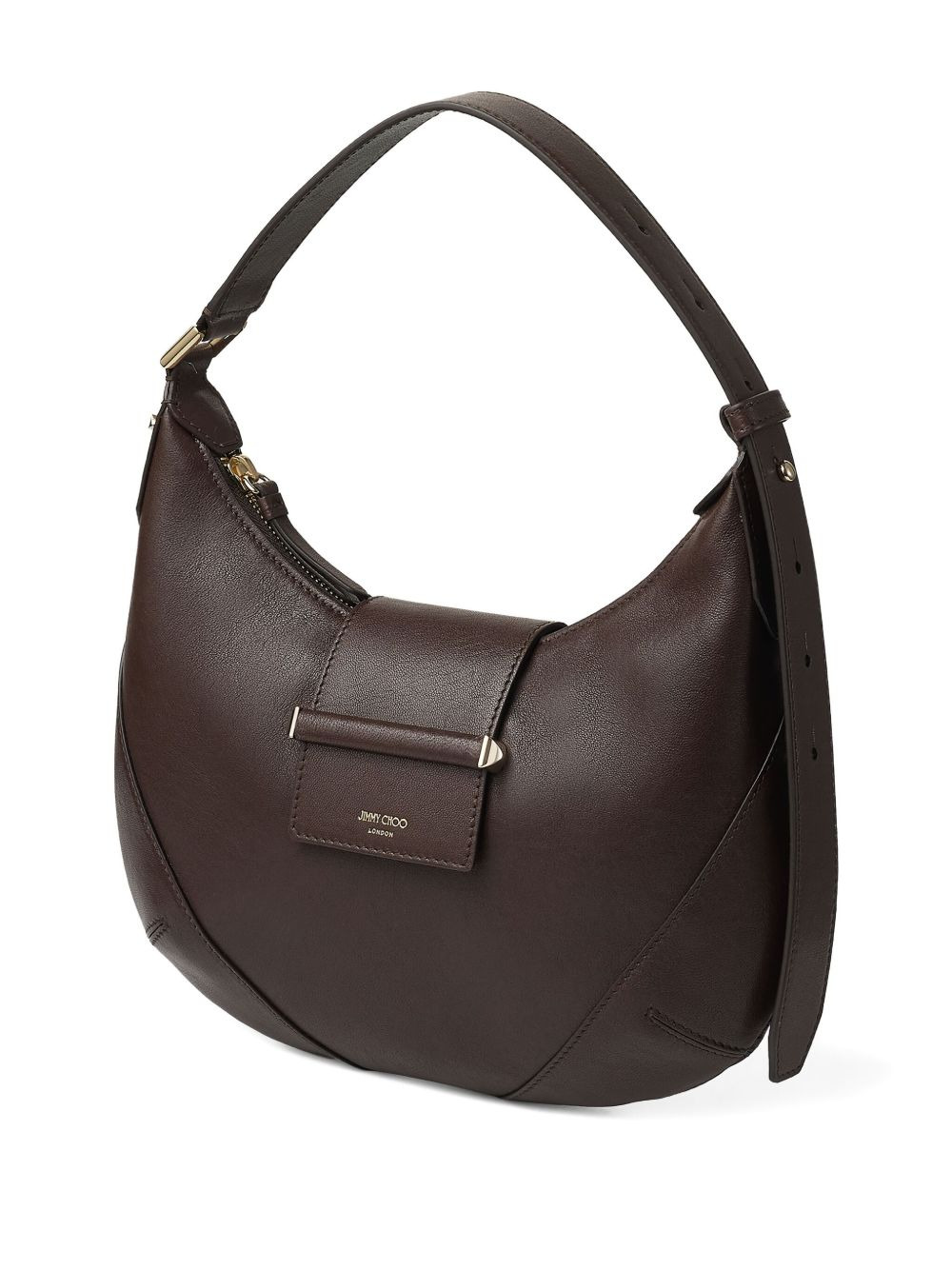 Bar Hobo leather shoulder bag - 2