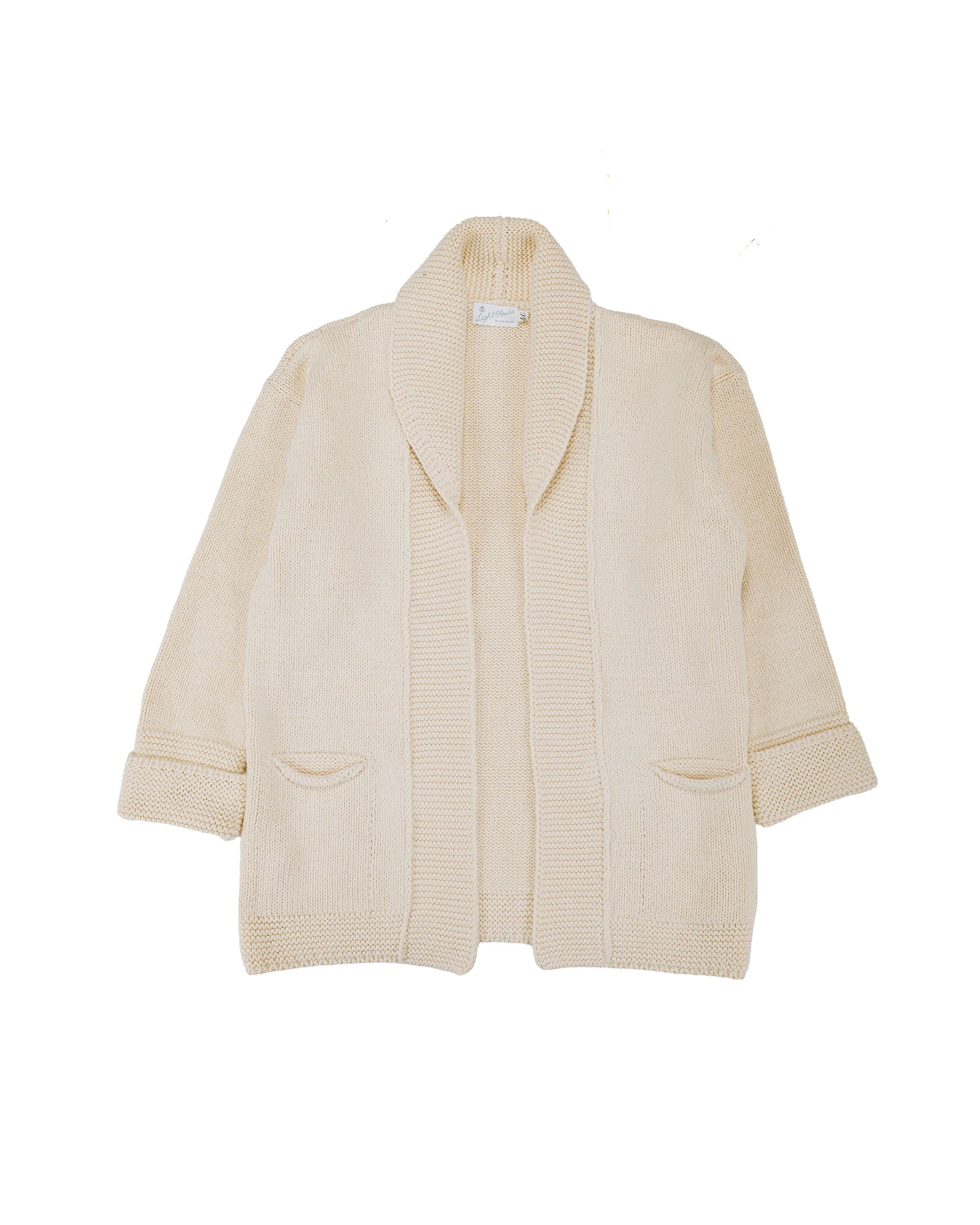 MC26001 Summer Knit Robe Ecru - 1