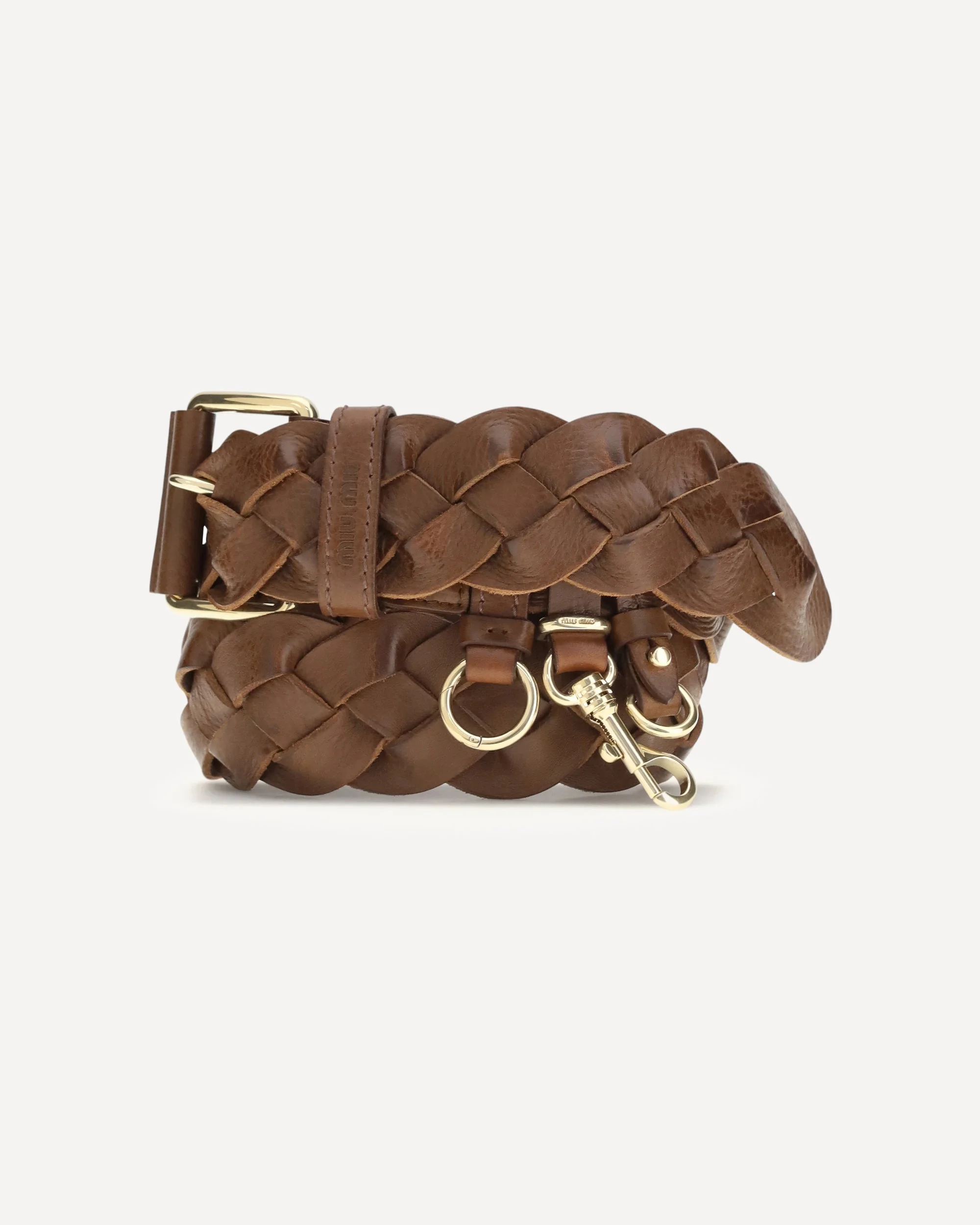 Braided leather Belt - 1