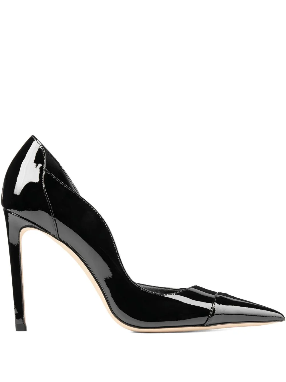 100mm Brigitte pointed-toe pumps - 1