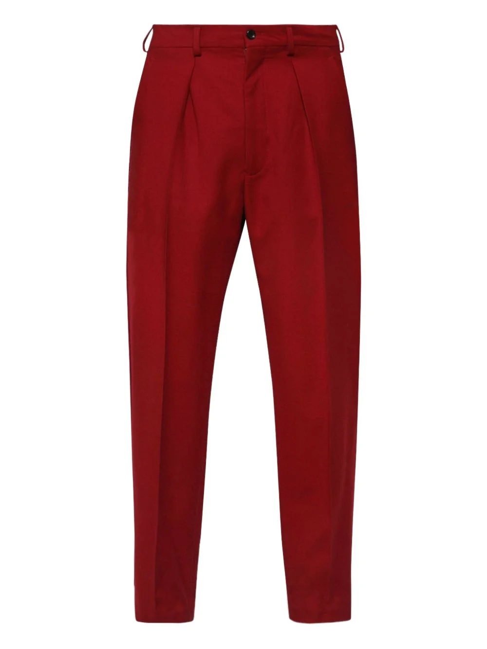 pleated-front trousers - 1