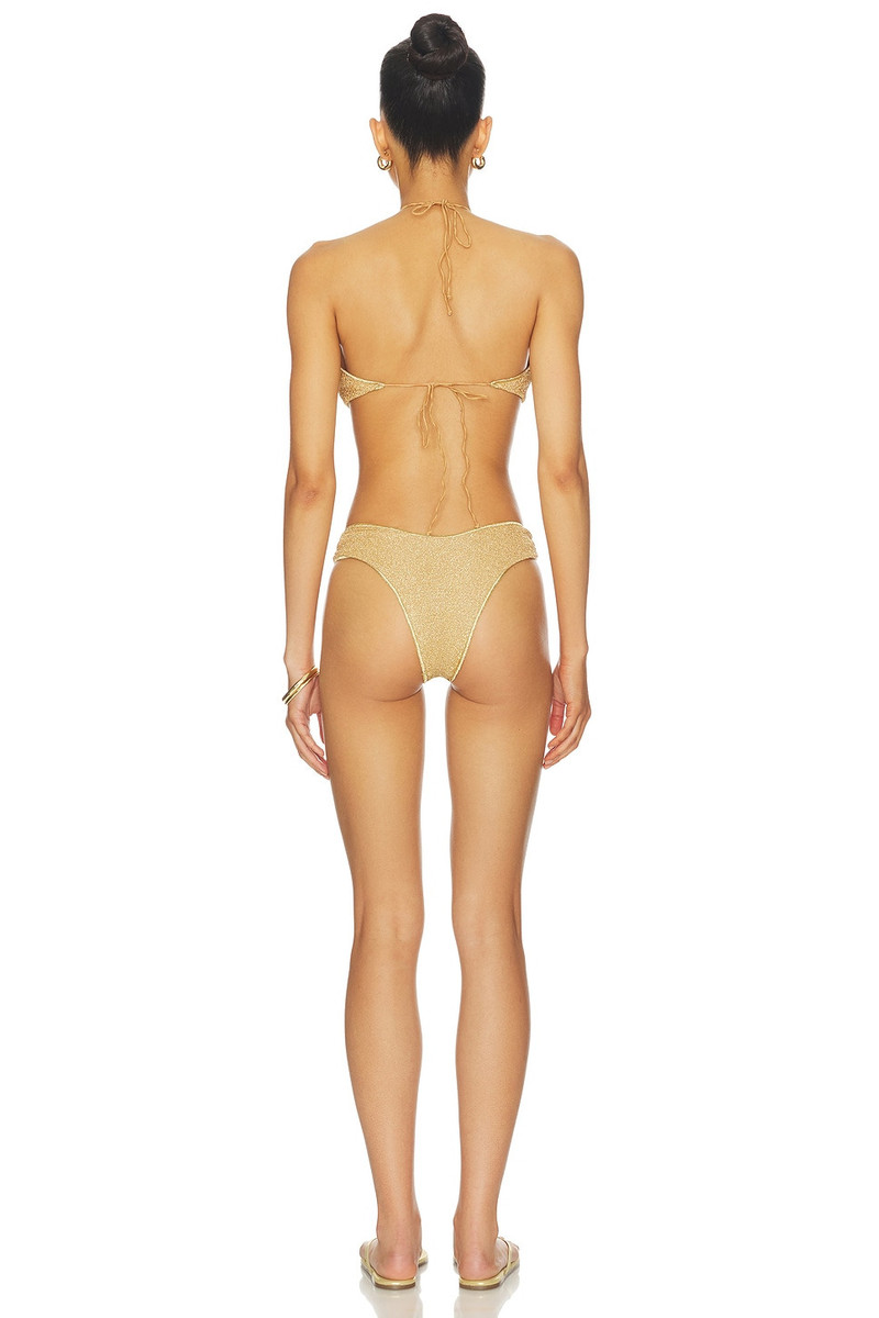 Oséree Lumiere Stones Bandeau Bikini Set outlook