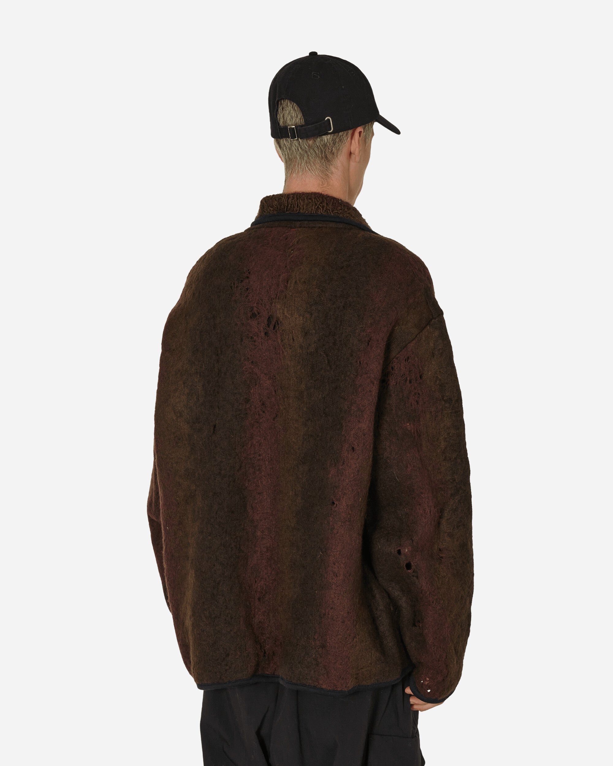 Doomboh Button-Up Pullover Brown - 3