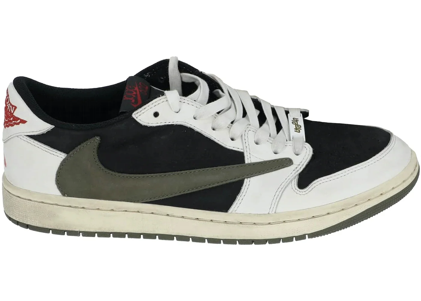 Jordan 1 Retro Low OG SP Travis Scott Olive (Friends and Family) (Women's) - 1