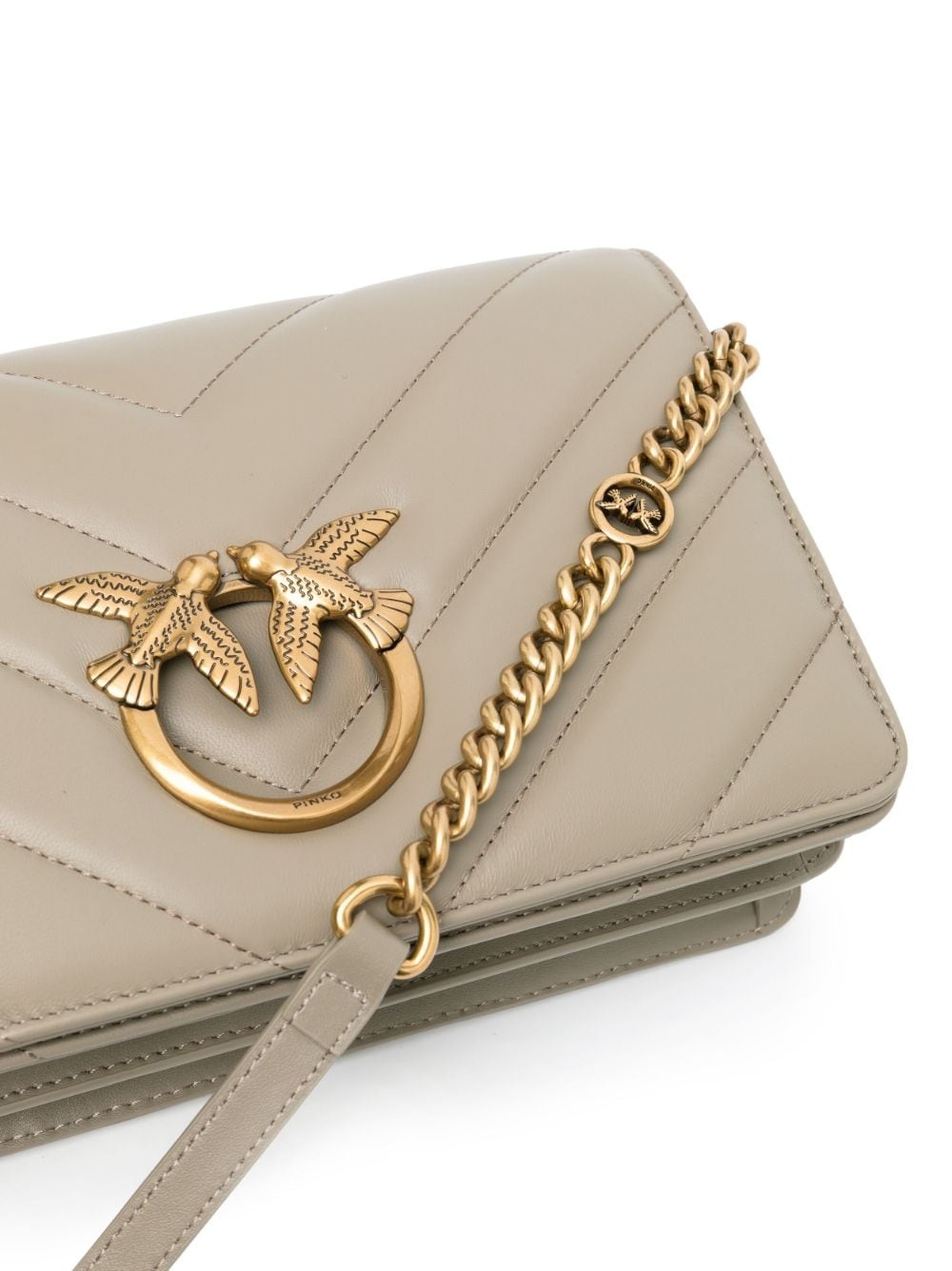 Classic Love leather shoulder bag - 5