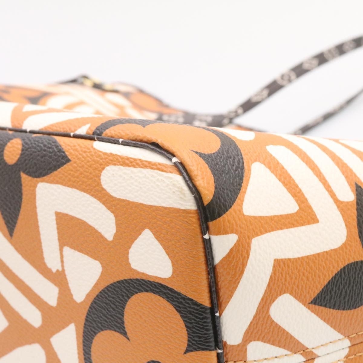 LOUIS VUITTON Monogram Giant Neverfull MM Tote Bag Caramel M56584 - 12