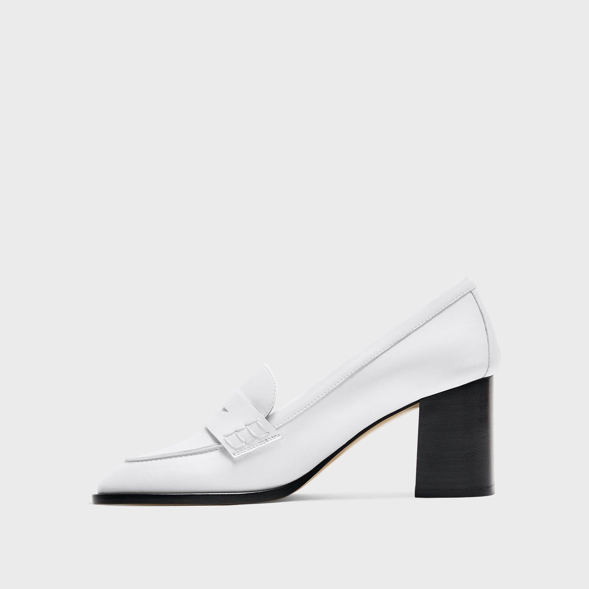 Loafer Pump in Leather - 3
