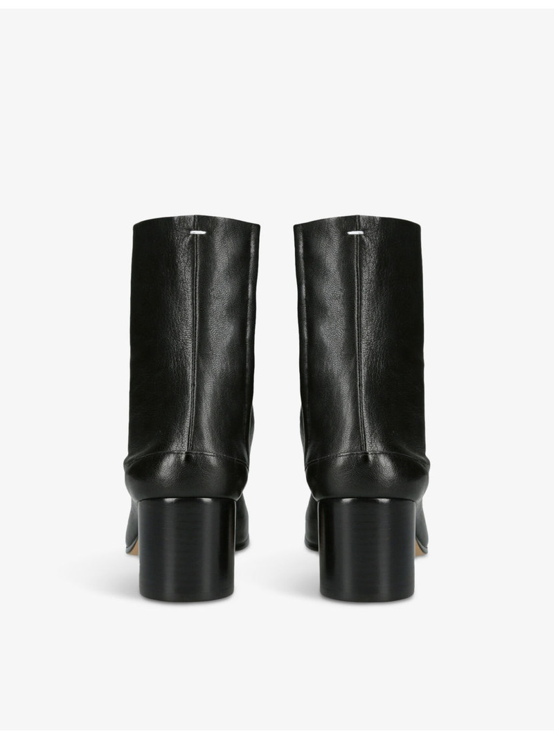 Maison Margiela Tabi leather heeled ankle boots outlook