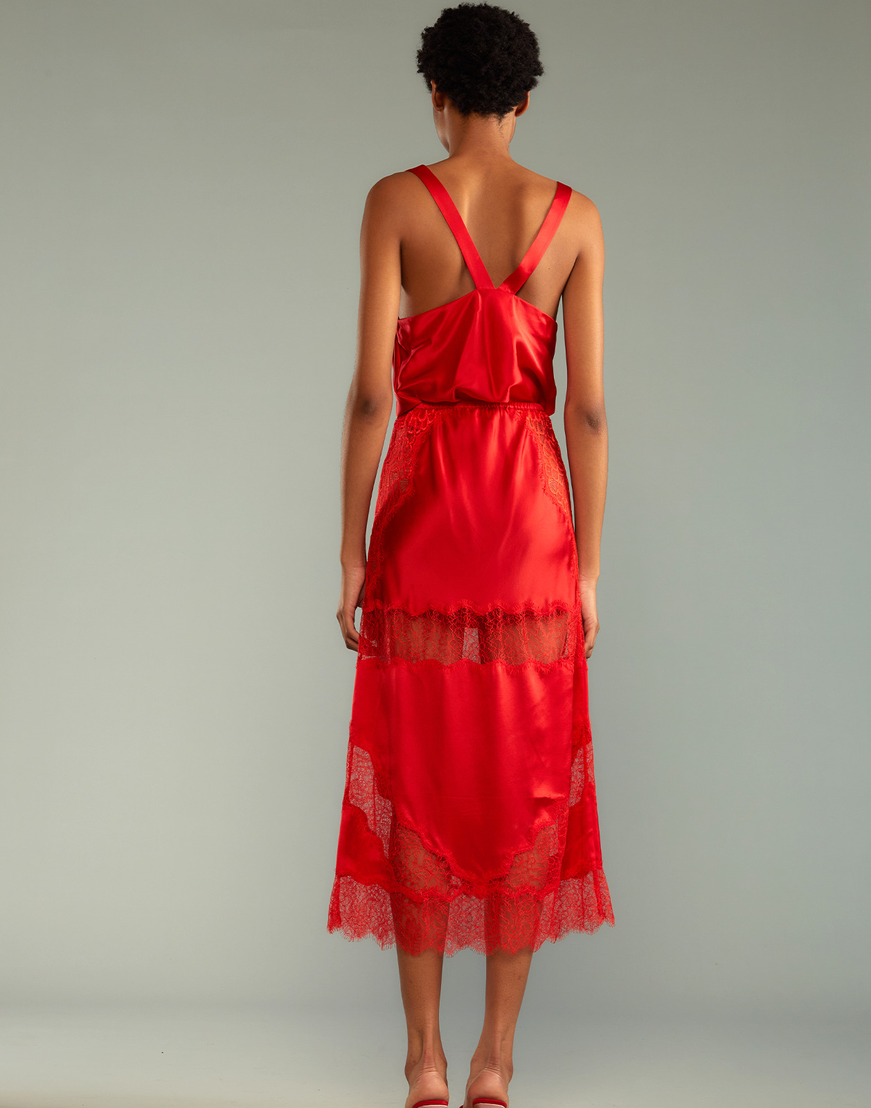 Lya Silk Skirt - 4