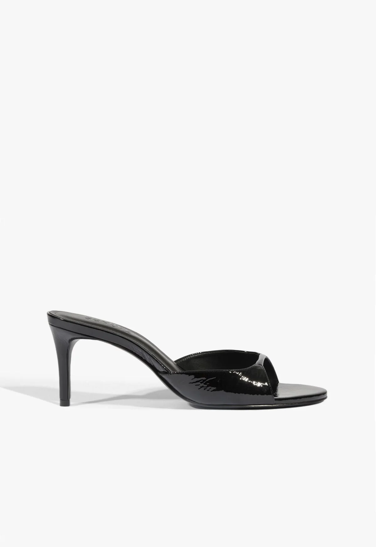 Arlette Mule Patent Leather Sandal - 1