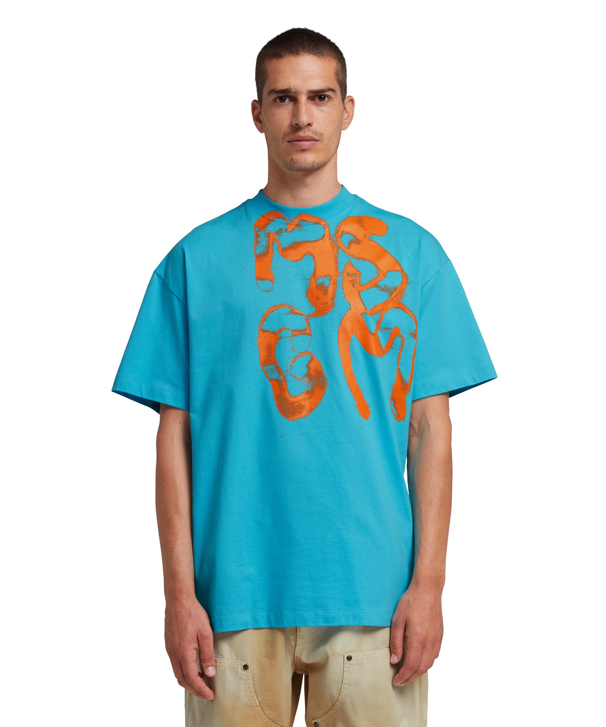 T-Shirt with "Spray logo" graphic - 2