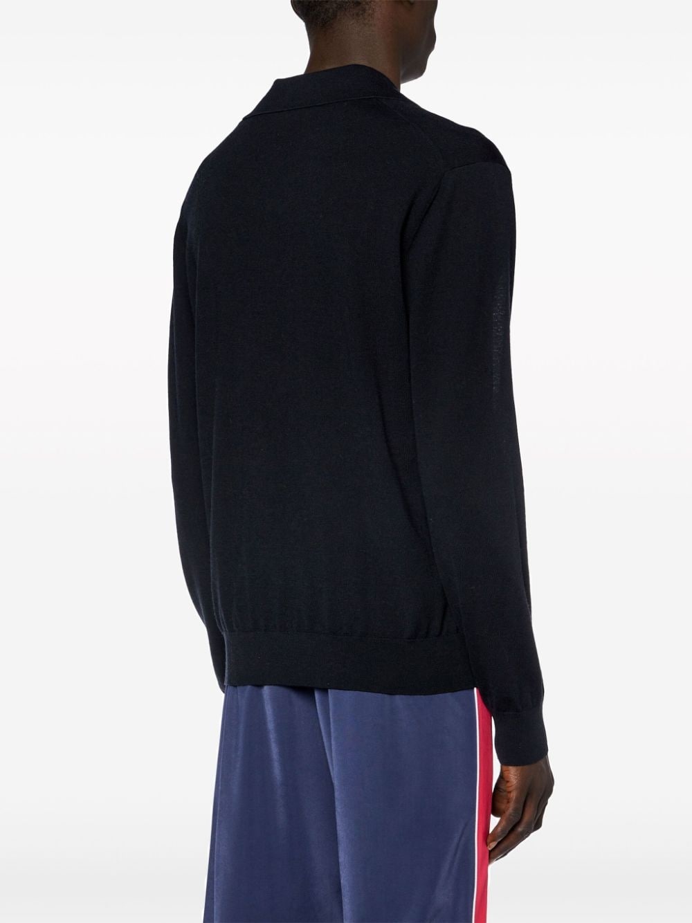 K-Glare wool polo shirt - 4