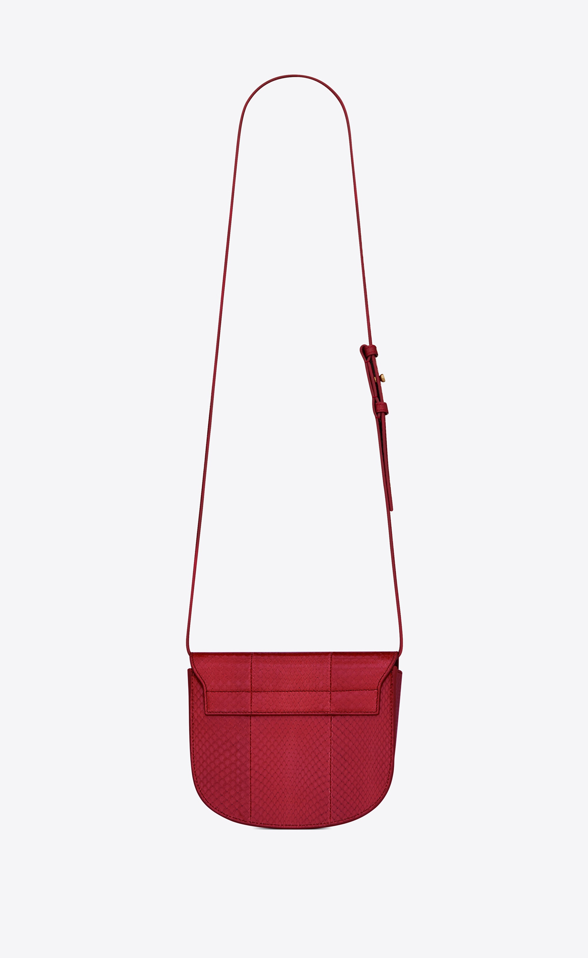 kaia small satchel in lacquered ayers - 3