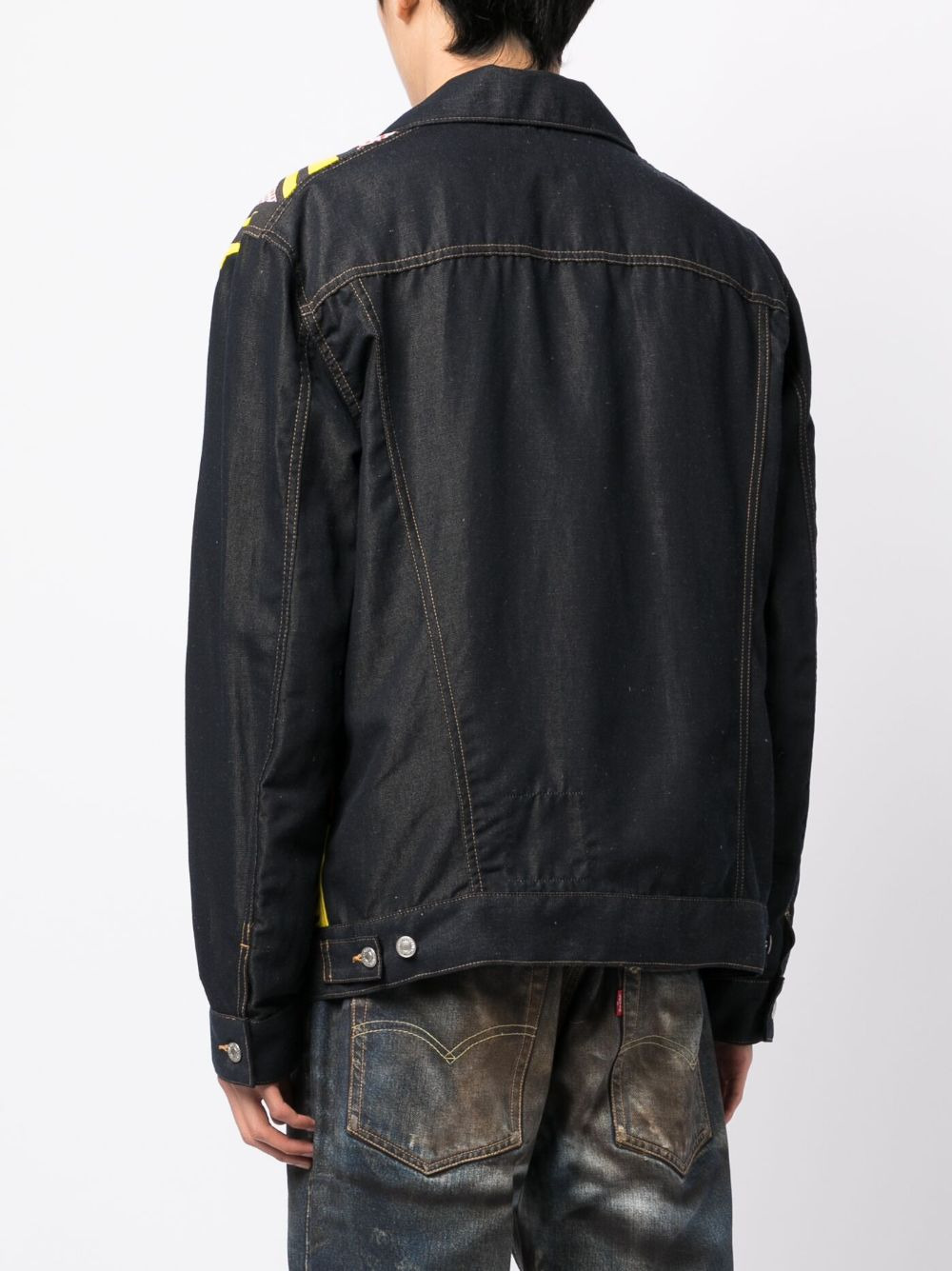 pop-art button-up jacket - 4