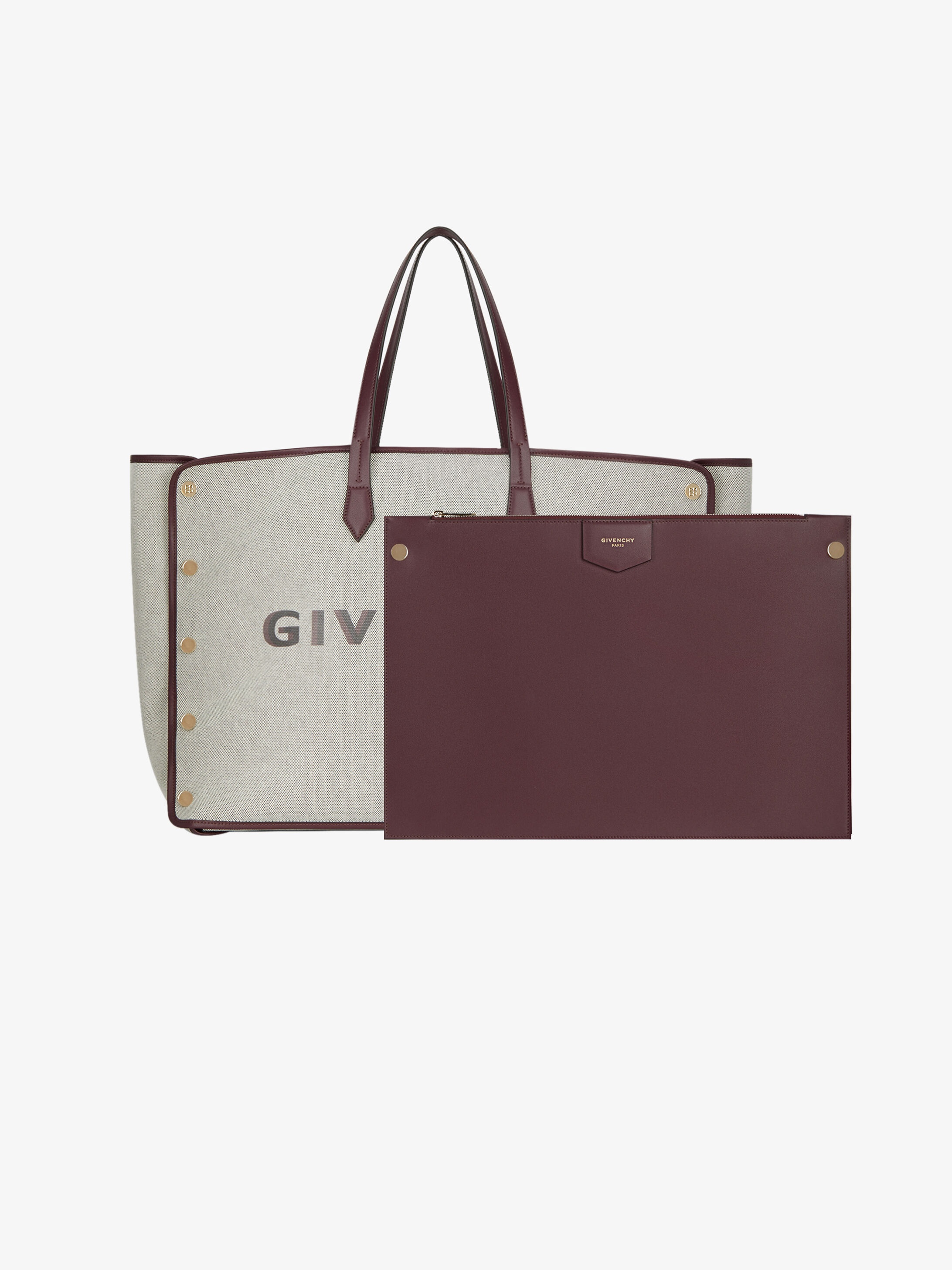 Medium Bond shopper in GIVENCHY canvas - 5