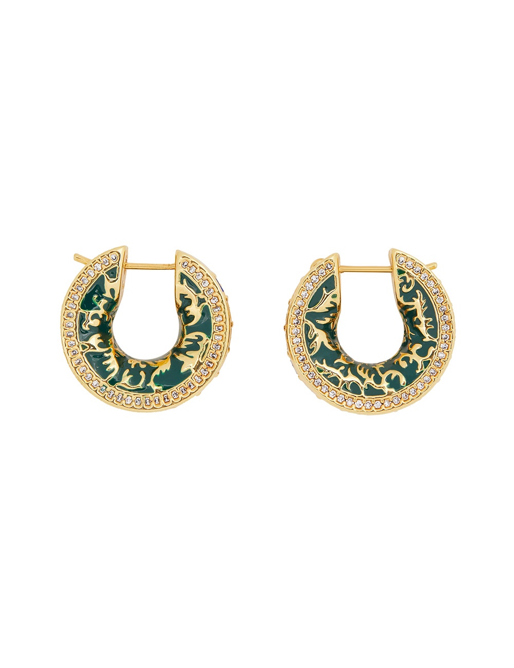 ZIMMEMORABILIA STONE HOOPS - 1