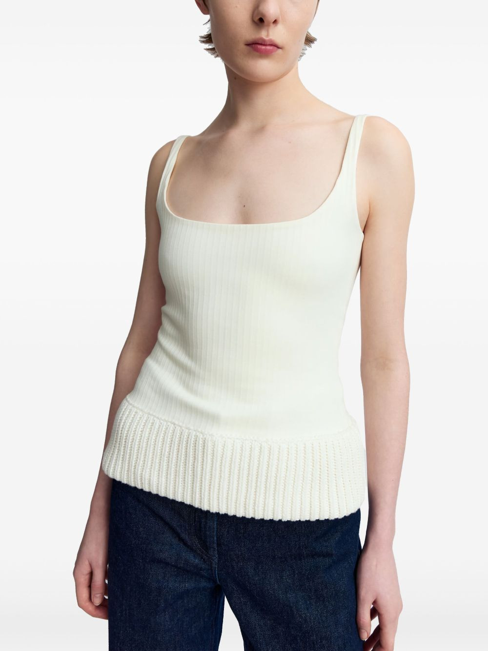 Keo ribbed tank top - 5